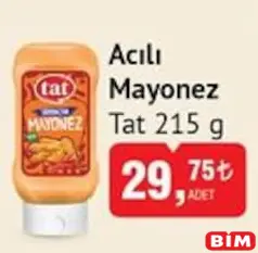 TAT ACILI MAYONEZ 215 G